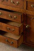 Load image into Gallery viewer, George III Oak Dresser Base with Open Plate Rack (c.1800)
