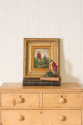 Load image into Gallery viewer, Antique Oil on Canvas Golf Scene (signed; c. 1910)
