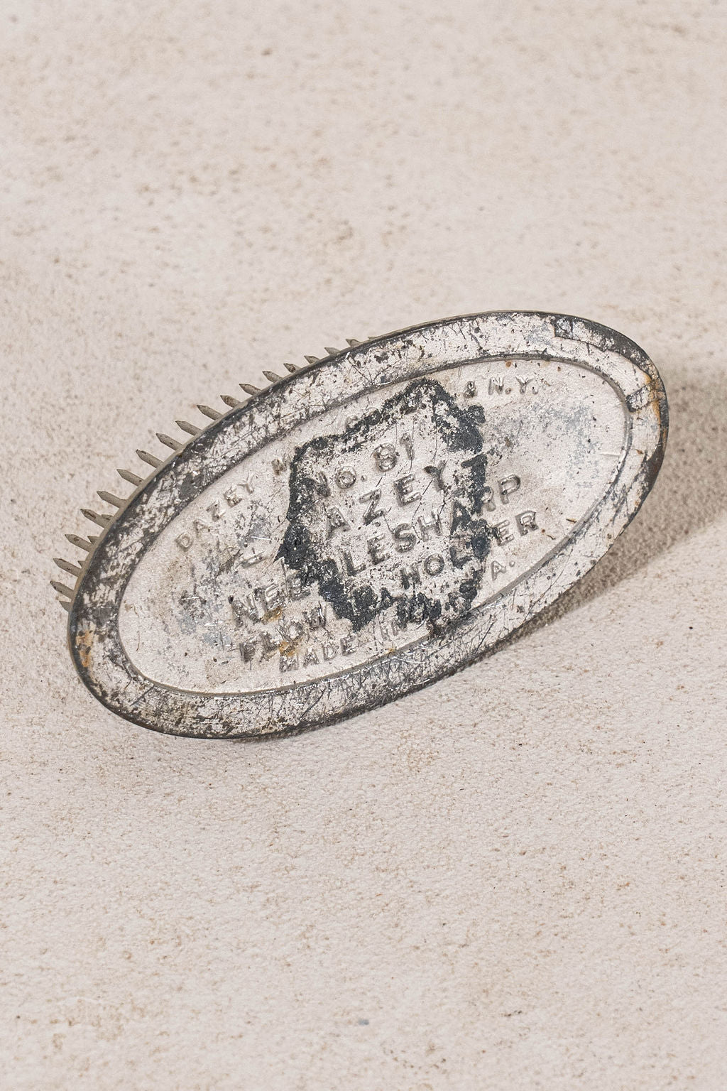 Antique Oval Frogger