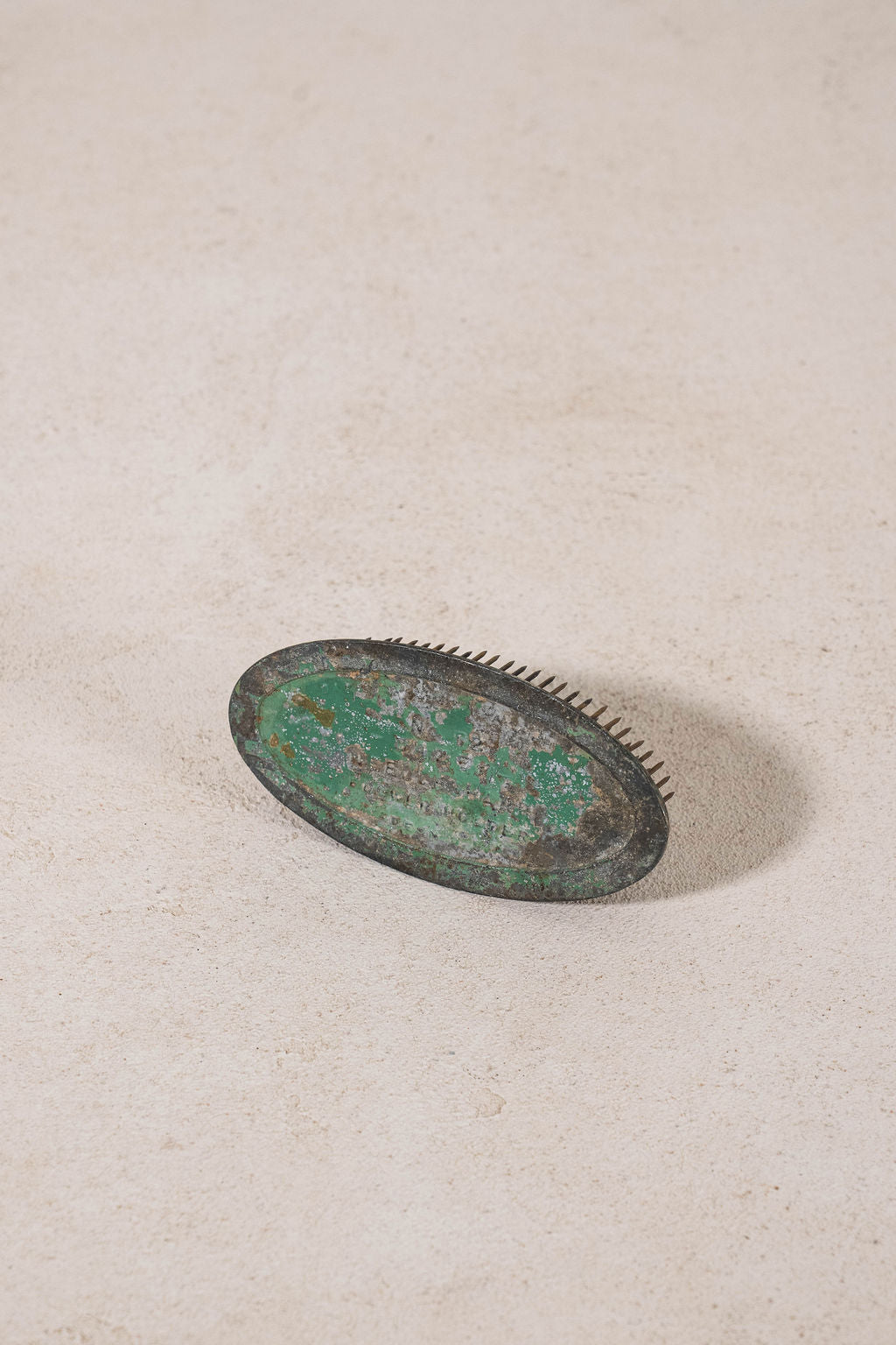 Antique Oval Frogger