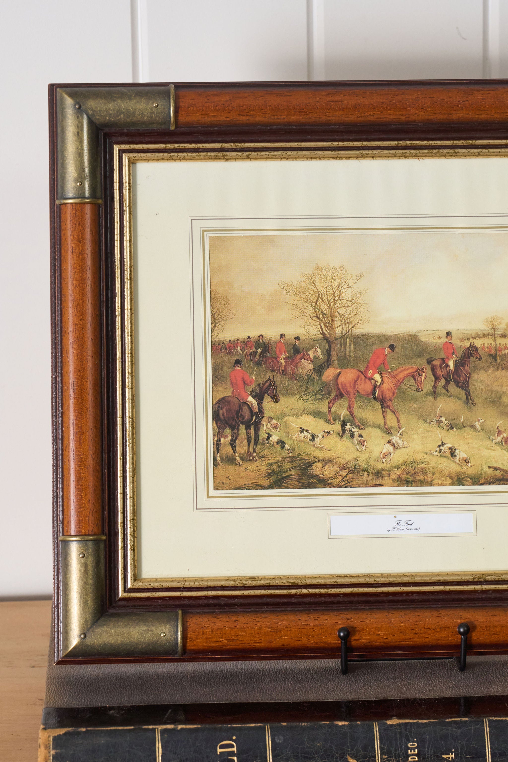 Framed Vintage Hunt Print by H. Alken "The Find"