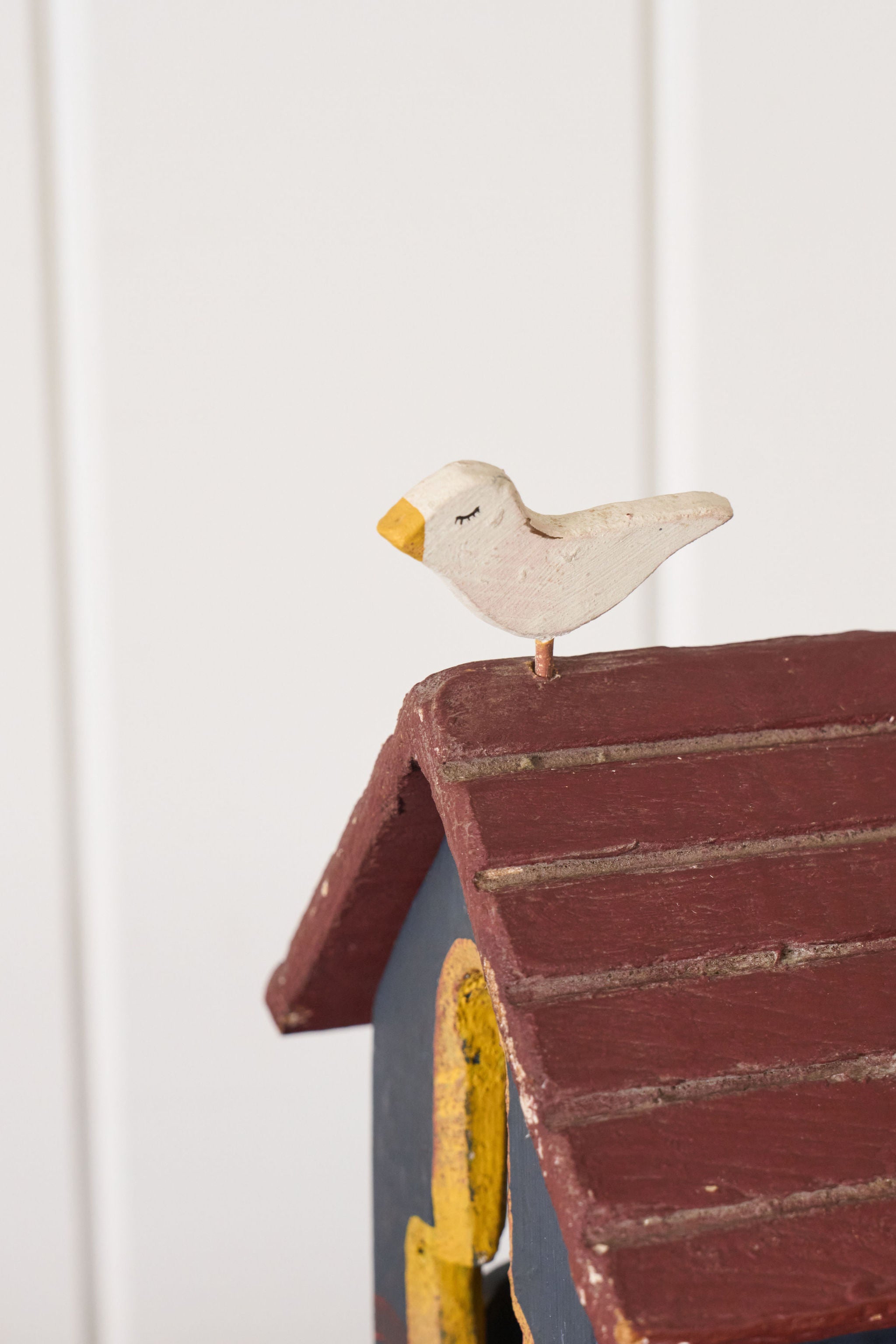 Antique Hand Carved + Painted Noah's Ark
