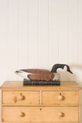 Load image into Gallery viewer, Large Vintage Hand Painted Cork Goose Decoy
