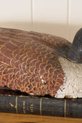 Load image into Gallery viewer, Large Vintage Hand Painted Cork Goose Decoy

