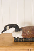 Load image into Gallery viewer, Large Vintage Hand Painted Cork Goose Decoy
