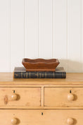 Load image into Gallery viewer, Scalloped Pine Wood Tray
