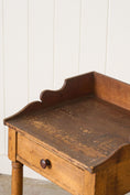 Load image into Gallery viewer, Early American Single Drawer Pine Side Table
