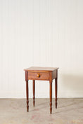 Load image into Gallery viewer, Antique American One Drawer Cherry Side Table (c. 1850)

