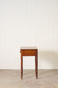 Load image into Gallery viewer, Antique American One Drawer Cherry Side Table (c. 1850)
