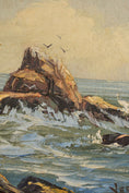 Load image into Gallery viewer, Midcentury Signed Petite Framed Oil on Board | by Gladys Marie Baxter Duckworth

