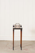 Load image into Gallery viewer, Vintage Weiman Leather Top Tea Table

