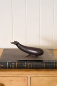 Load image into Gallery viewer, Hand Carved Wooden Mid-Century Whale Figure

