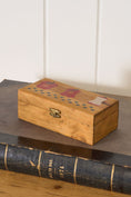 Load image into Gallery viewer, Folk Art Hand Painted Apple Box
