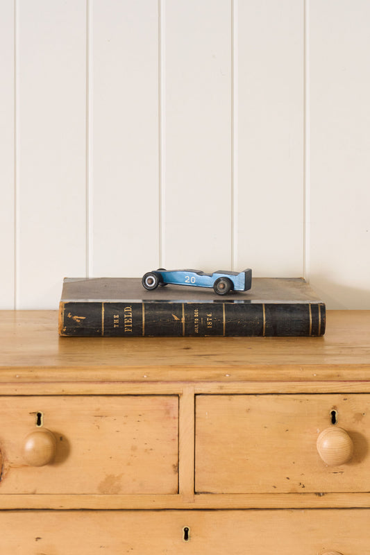 Vintage Blue Boy Scout Derby Car | No. 20