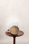 Load image into Gallery viewer, 19th Century Blue + White Tall Spongeware Pitcher
