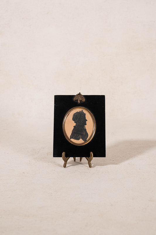 19th Century Silhouette Portrait of Anne Peckham