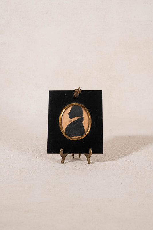 19th Century Silhouette Portrait Of English Gentleman
