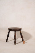 Load image into Gallery viewer, Antique French Oak Milk Stool
