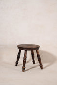 Load image into Gallery viewer, Antique French Oak Milk Stool
