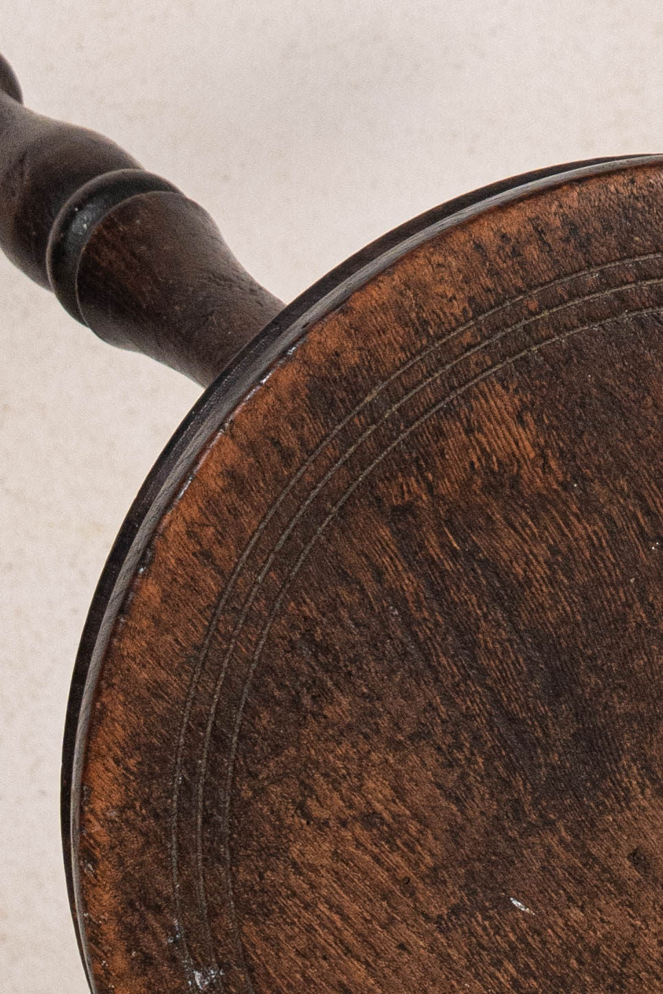 Antique French Oak Milk Stool