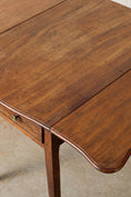 Load image into Gallery viewer, 19th Century English Mahogany Pembroke Drop Leaf Table
