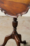 Load image into Gallery viewer, Antique English Tilt-Top Pie Crust Table
