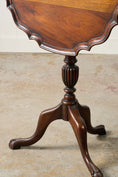 Load image into Gallery viewer, Antique English Tilt-Top Pie Crust Table
