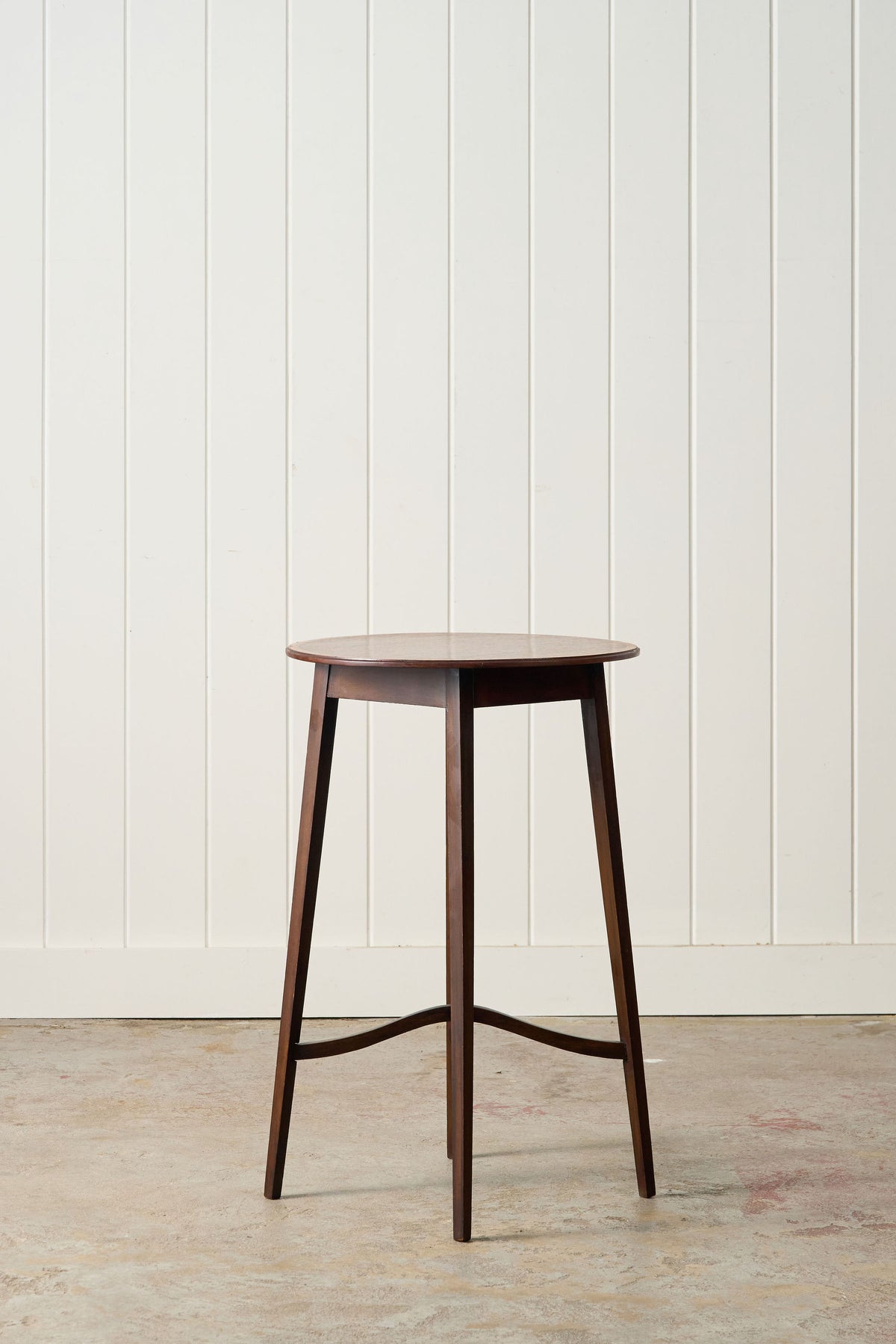 Edwardian Mahogany Inlay Round Side Table