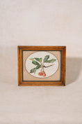 Load image into Gallery viewer, Antique Framed Victorian Watercolor Painting of Cherries
