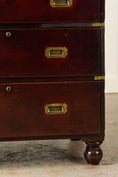 Load image into Gallery viewer, Early 19th Century English Mahogany Campaign Chest
