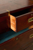 Load image into Gallery viewer, Early 19th Century English Mahogany Campaign Chest
