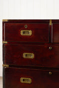 Load image into Gallery viewer, Early 19th Century English Mahogany Campaign Chest
