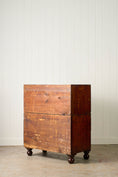 Load image into Gallery viewer, Early 19th Century English Mahogany Campaign Chest
