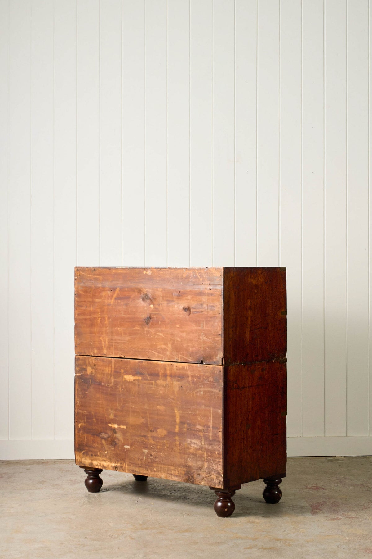 Early 19th Century English Mahogany Campaign Chest