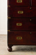 Load image into Gallery viewer, Early 19th Century English Mahogany Campaign Chest

