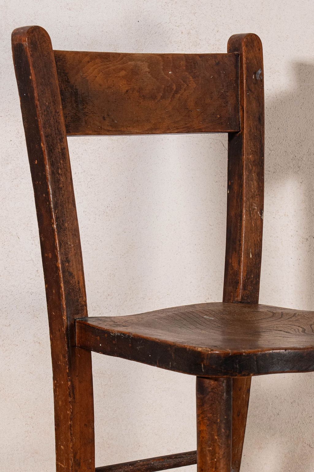 Victorian Oak Children’s Chair with Single Plank Seat
