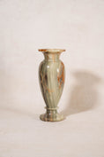 Load image into Gallery viewer, Mid-Century Onyx Vase 13 "H
