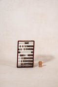 Load image into Gallery viewer, Antique Petite English Abacus with Brass Brackets
