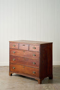 Load image into Gallery viewer, Early 19th Century Scottish Mahogany 3-Over-3 Chest of Drawers
