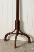 Load image into Gallery viewer, Dark Demilune-Style Bentwood Coat Rack (c. 1900)
