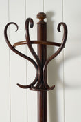 Load image into Gallery viewer, Dark Demilune-Style Bentwood Coat Rack (c. 1900)
