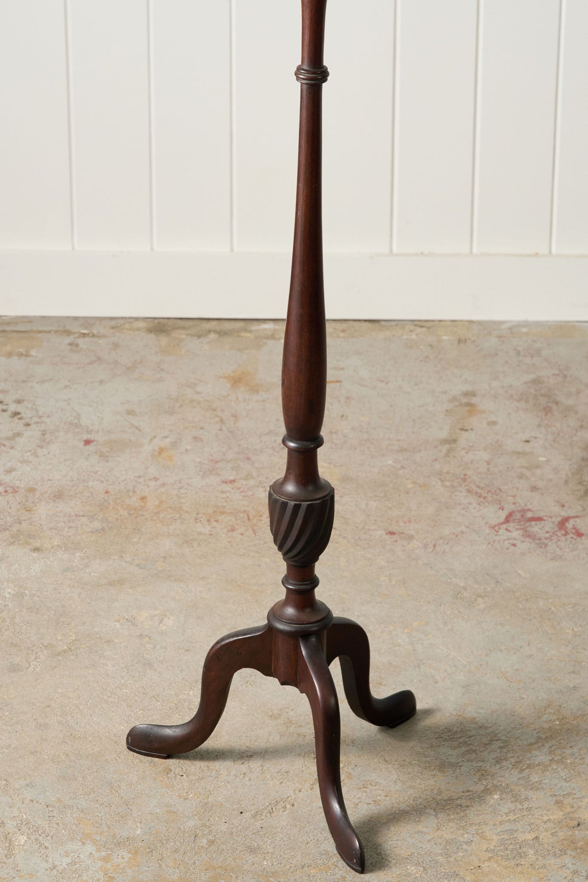 Antique English Plant Stand with Line + Dot Lip