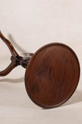 Load image into Gallery viewer, Antique English Mahogany Wine Table with Finial Base
