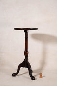 Load image into Gallery viewer, Petite Antique English Mahogany Wine Table with Claw Feet
