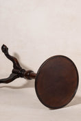 Load image into Gallery viewer, Petite Antique English Mahogany Wine Table with Claw Feet
