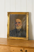 Load image into Gallery viewer, Late 19th/Early 20th Century English School Oil on Canvas Portrait of a Gentleman in Giltwood Frame
