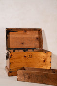 Load image into Gallery viewer, 19th Century English Waxed Pine Carpenters Tool Chest (c. 1900)
