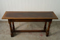Load image into Gallery viewer, 18th Century Style Oak Console Table (c. 1930)
