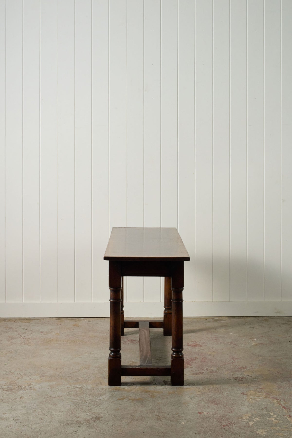 18th Century Style Oak Console Table (c. 1930)