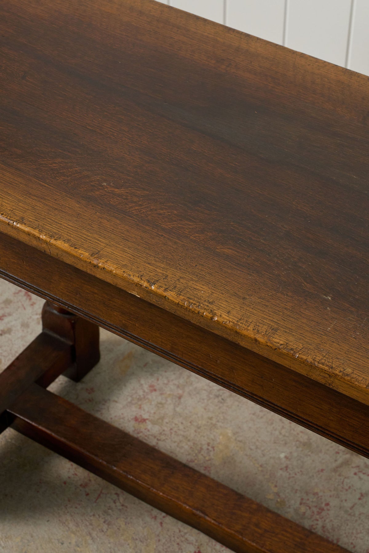 18th Century Style Oak Console Table (c. 1930)